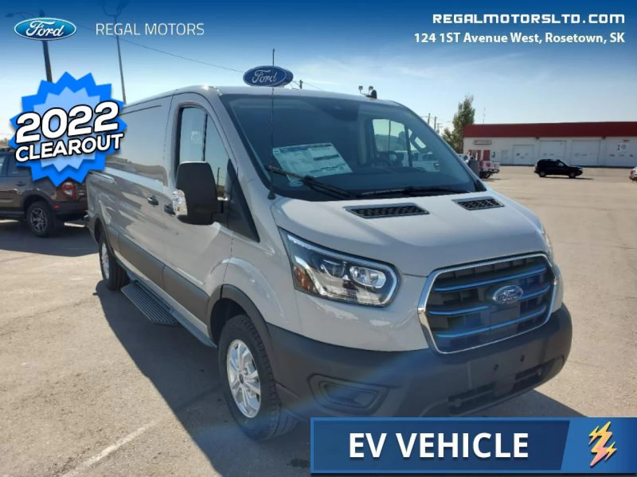 2022 Ford E-Transit Cargo Van T-350 148 Low Roof Main Image