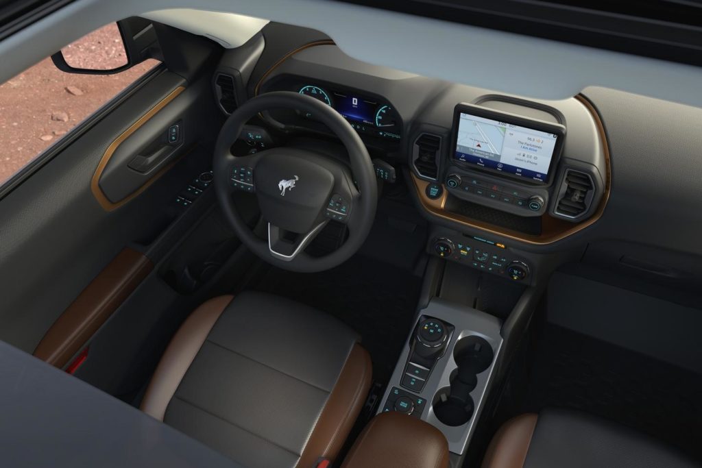 Bronco Sport’s available interior